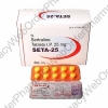 Seta (Sertraline) - 25mg (10 Tablets)