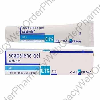 Adaferin Gel (Adapalene) - 0.1% (15g) p2