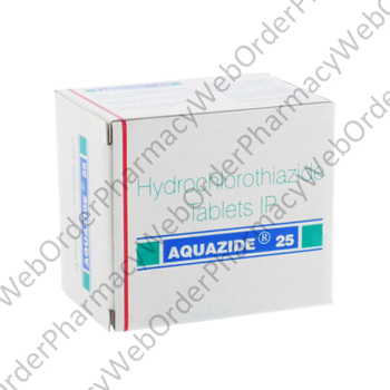Aquazide (Hydrochlorothiazide) - 25mg (10 Tablets) P1