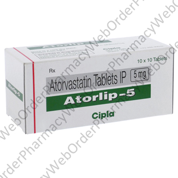 Atorlip (Atorvastatin Calcium) - 5mg (30 Tablets) P1