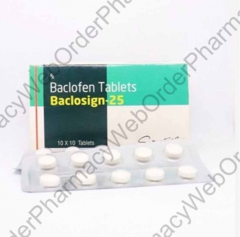 Baclosign-25 (Baclofen) - 25mg (10 Tablets)