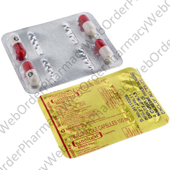 Canditral (Itraconazole) - 100mg (4 Capsules) P2