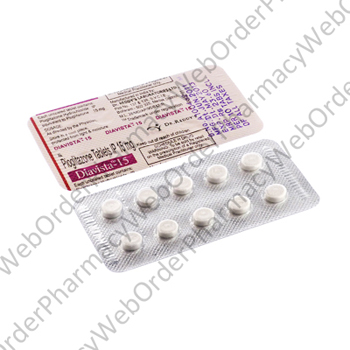 Diavista (Pioglitazone Hydrochloride) - 15mg (10 Tablets) P2