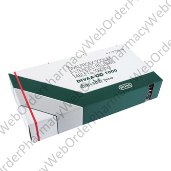 Divaa OD (Divalproex Sodium) - 1000mg (10 Tablets) P1