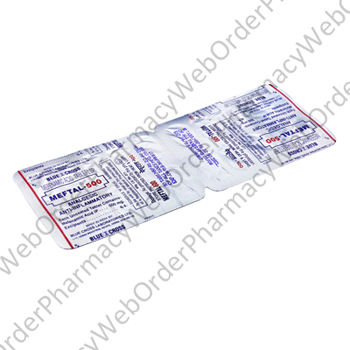 Meftal (Mefenamic Acid) - 500mg (10 Tablets) P3