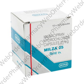 Milza 25 (Milnacipran Hydrochloride) - 25mg (10 Capsules) P1