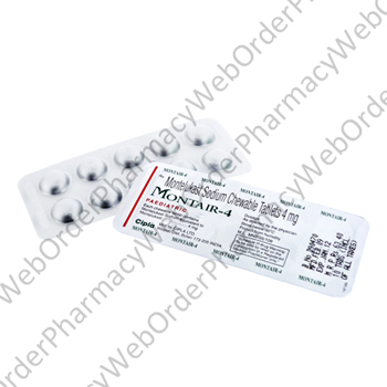 Montair (Montelukast Sodium) - 4mg (10 Tablets) P3