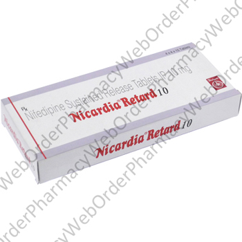 Nicardia Retard (Nifedipine IP) - 10mg (15 Tablets) P1