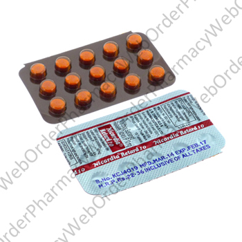 Nicardia Retard (Nifedipine IP) - 10mg (15 Tablets) P2