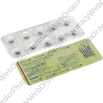 Olmecip (Olmesartan Medoxomil) - 20mg (10 Tablets) P2