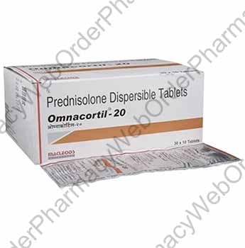 Omnacortil - 20 (Prednisolone) - 20mg (10 Tablets) p11
