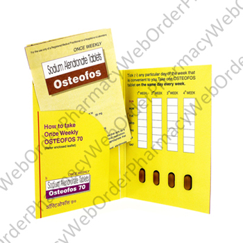 Osteofos (Alendronate Sodium) - 70mg (4 Tablets) P2