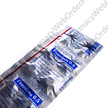 Pramipex (Pramipexole Dihydrochloride) - 0.5mg (10 Tablets) P2