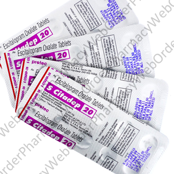 S Citadep (Escitalopram Oxalate) - 20mg (10 Tablets) P3