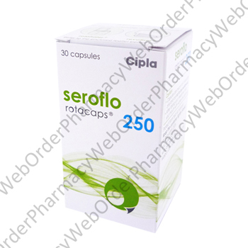 Seroflo (Salmeterol/Fluticasone) - 250/50 (30 Rotacaps) + 1 Cipla Rotahaler P3