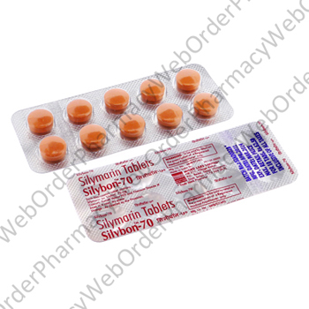 Silybon (Silymarin) - 70mg (10 Tablets) P2