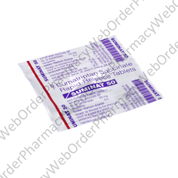 Suminat (Sumatriptan Succinate) - 50mg (1 Tablet) P2