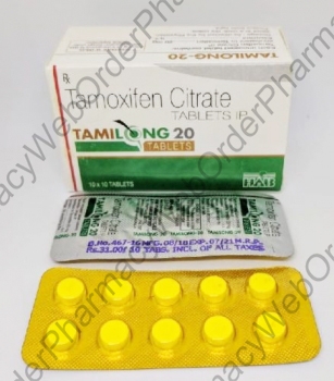 Tamilong 20 (Tamoxifen Citrate) - 20mg (10 Tablets) p2