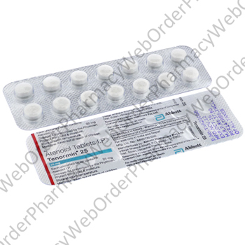 Tenormin (Atenolol) - 25mg (14 Tablets) P1