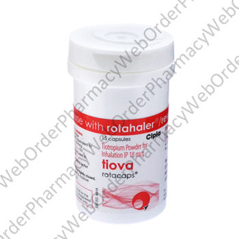 Tiova (Tiotropium Bromide) - 18mcg (15 Capsules) P2