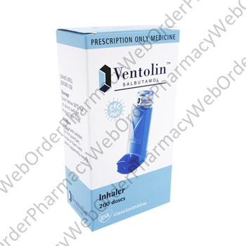 Ventolin Inhaler (Salbutamol) - 100mcg (200 Doses)