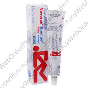 Voveran Emulgel (Diclofenac Sodium) - 1% (30g Tube) P2