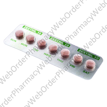 Zestril (Lisinopril) - 10mg (7 Tablets) P2