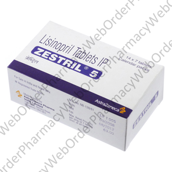 Zestril (Lisinopril) - 5mg (7 Tablets) P1